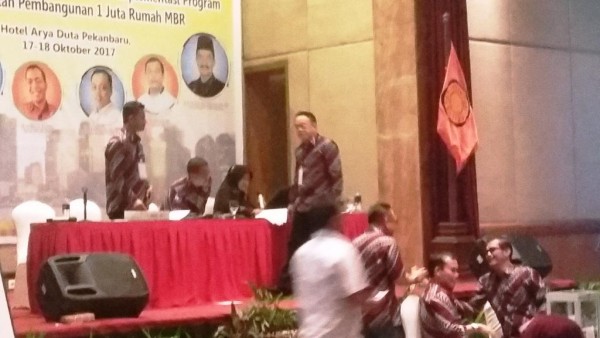 Proses Pemilihan Ketua DPD REI Riau, Sujono Gelisah
